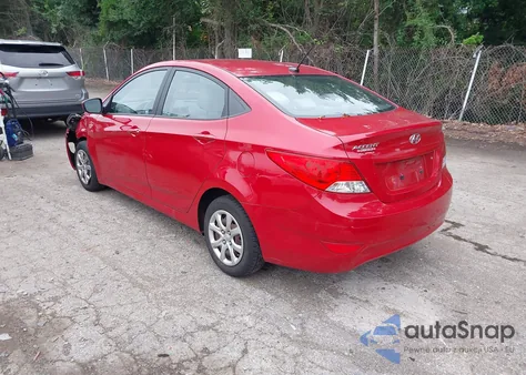 2013 Hyundai Accent Gls from USA, damaged, VIN KMHCT4AE6DU405747
